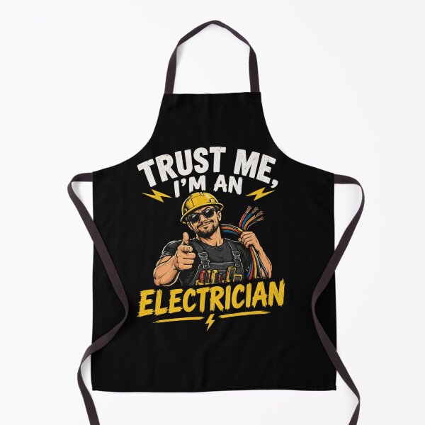 Item preview, Trust Me, I'm an Electrician – Funny Electrician Vintage Work Shirt designed and sold by nivadaofficiel2.