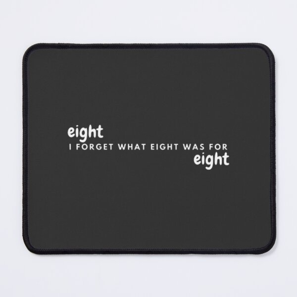 Item preview, I Forget What Eight Was For - Vintage Inspired Music Lyrics Design designed and sold by nyash.