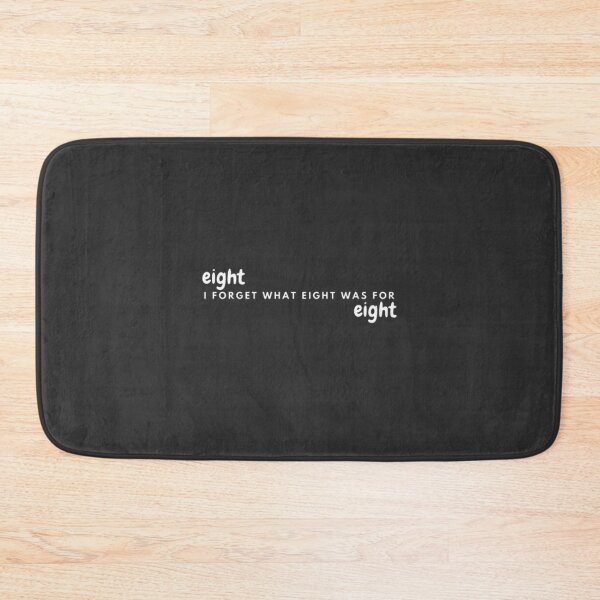 Item preview, I Forget What Eight Was For - Vintage Inspired Music Lyrics Design designed and sold by nyash.