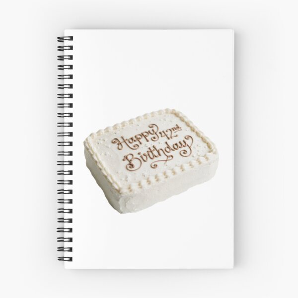 Item preview, Happy 42nd birthday 42 cute adorable cake party vanilla white kawaii designed and sold by CheeseBlueprint.