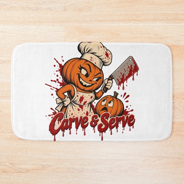Item preview, Carve and Serve Pumpkin Horror designed and sold by CoolContent Factory.