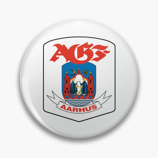 Item preview, AGF Aarhus Football Club Crest Logo Denmark designed and sold by uturie.