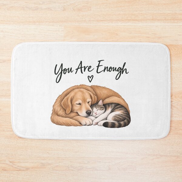 Item preview, You Are Enough Cozy Pet Affirmation designed and sold by GentleRecovery.