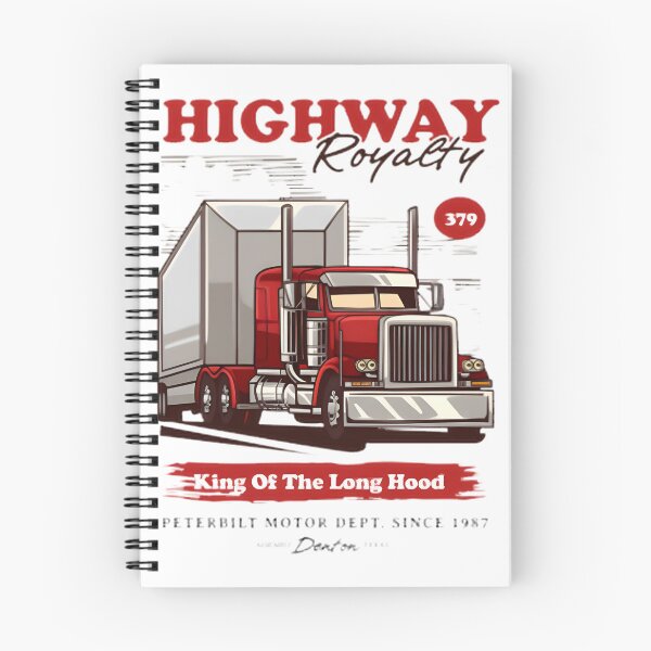 Item preview, Red Peterbilt Semi Truck with Box Trailer Hauler Design designed and sold by JeremyMcs.