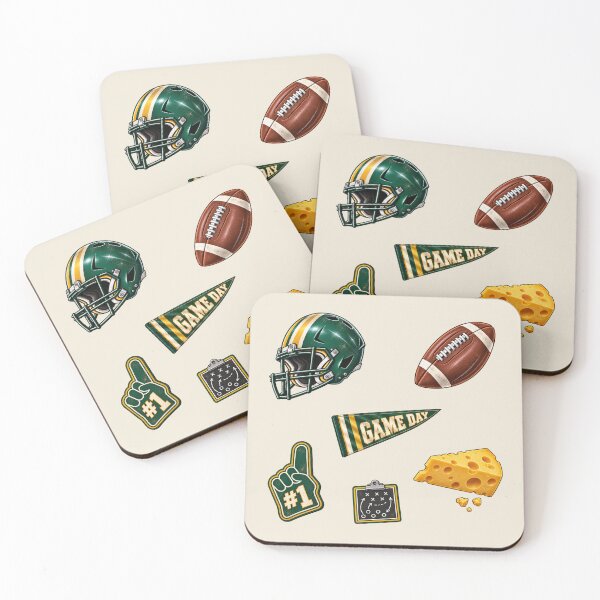 Item preview, Green Bay Football Pattern – Green & Gold Game Day designed and sold by SnugbugStudios.