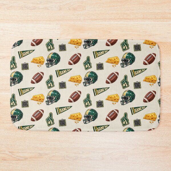 Item preview, Green Bay Football Pattern – Green & Gold Game Day designed and sold by SnugbugStudios.