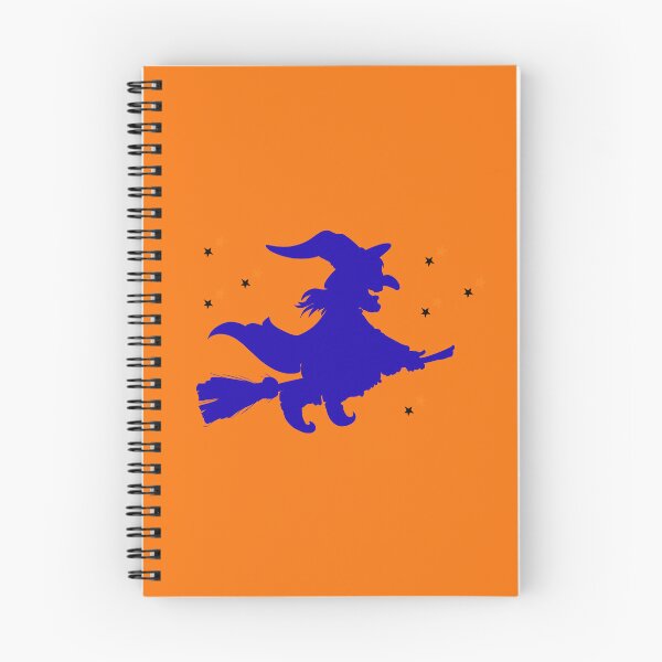 Item preview, Flying Witch on Broomstick Magic Halloween Silhouette designed and sold by SolutionsArt.