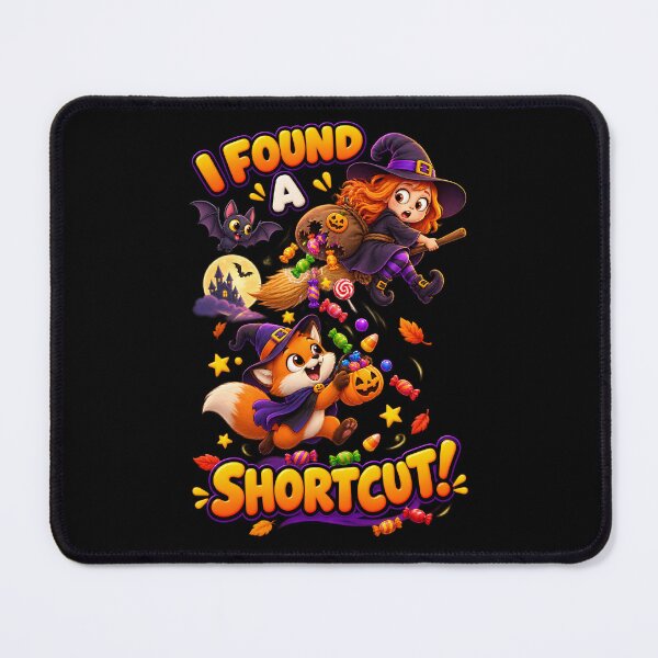 Item preview, I Found a Shortcut Funny Halloween Witch designed and sold by Yomere.
