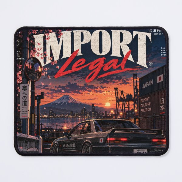 Item preview, Retro Japanese Car – Old School Automotive Street Style designed and sold by MidnightPistons.
