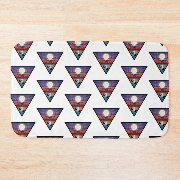 Item preview, Autumn moonrise triangle designed and sold by Brand Uno Studio.