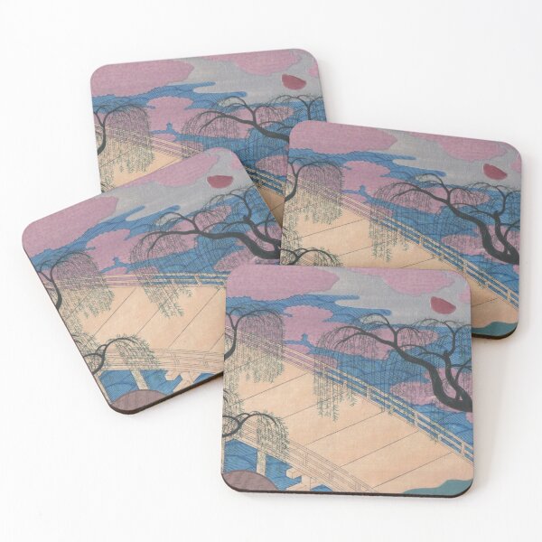 Item preview, Willows and Bridge - Ogata Korin designed and sold by Onodera.