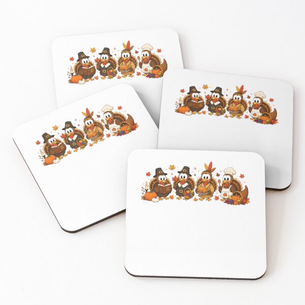 Item preview, Funny Thanksgiving Turkey Squad Costume Lineup Cute Fall Harvest Graphic designed and sold by DYAFLK.