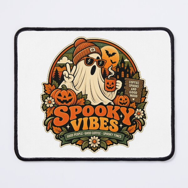 Item preview, Happy Halloween spooky vibes designed and sold by DailyQuestPrint.