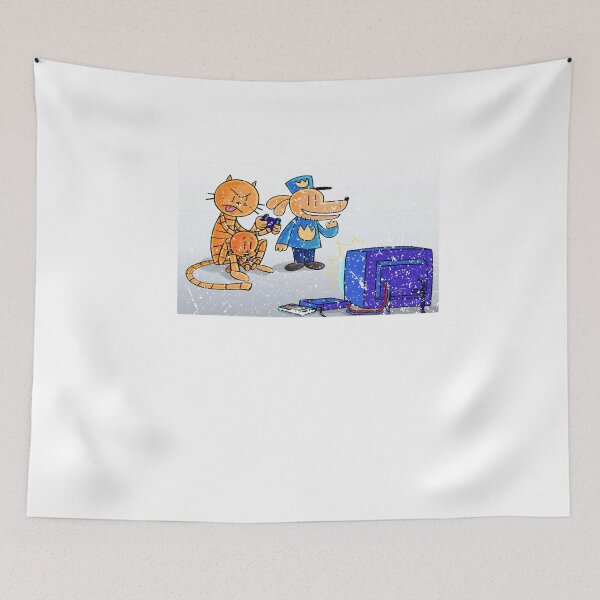 Item preview, Dog Man Mission Impawsible Petey The Cat and Lil Petey Oversized  designed and sold by sherrillmoser.