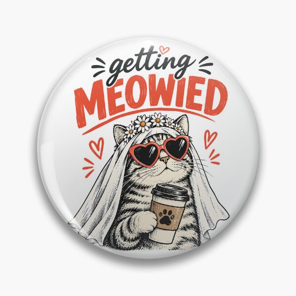 Item preview, Getting Meowied Funny Getting Married Cat Bride designed and sold by andre-hollow.