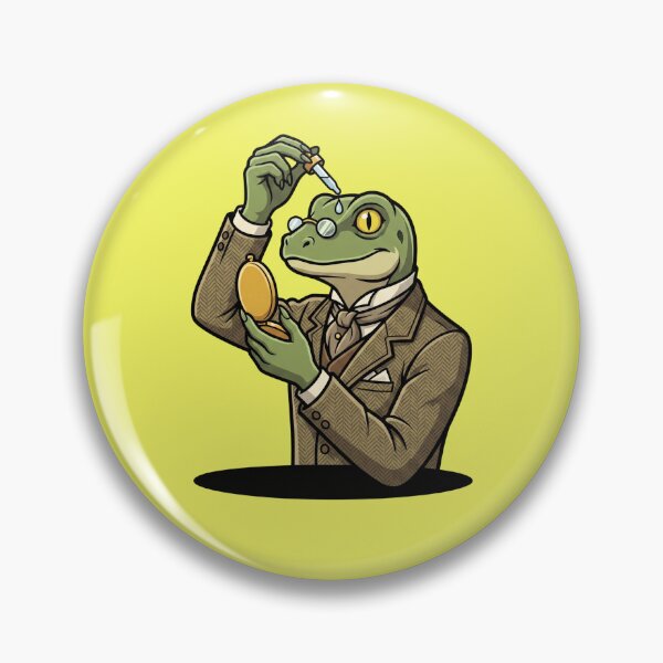 Item preview, Victorian Lizard Man Doing Skincare designed and sold by Rare By Hero.
