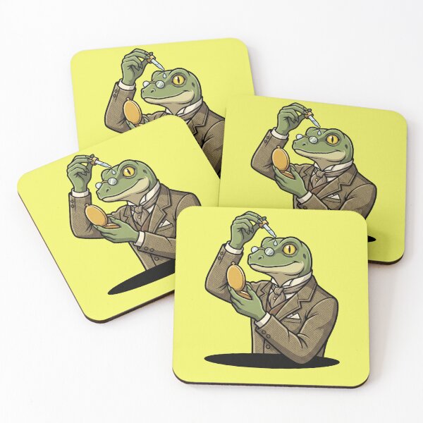 Item preview, Victorian Lizard Man Doing Skincare designed and sold by Rare By Hero.
