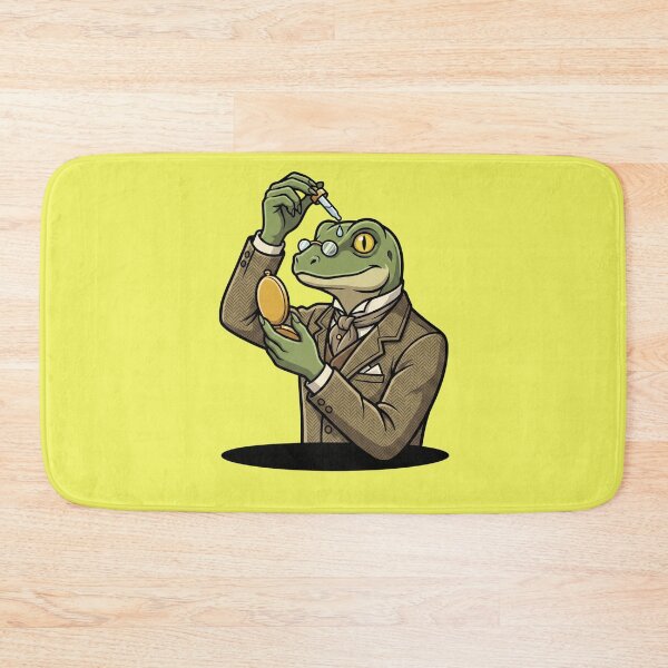 Item preview, Victorian Lizard Man Doing Skincare designed and sold by Rare By Hero.