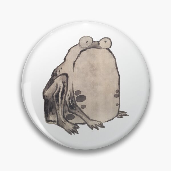 Item preview, Frog from Sai Chu-fu (Vegetables and Insects) Japanese art 菜蟲譜 Ito Jakuchu designed and sold by Onodera.
