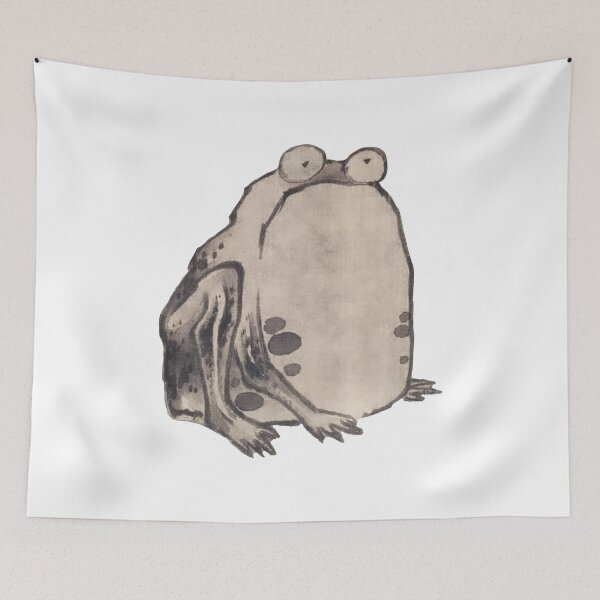 Item preview, Frog from Sai Chu-fu (Vegetables and Insects) Japanese art 菜蟲譜 Ito Jakuchu designed and sold by Onodera.