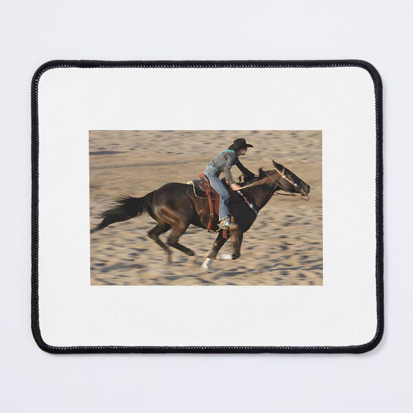 Item preview, Barrel Racing Cowgirl Rodeo Western Equestrian Sport Design designed and sold by hannahnormann.