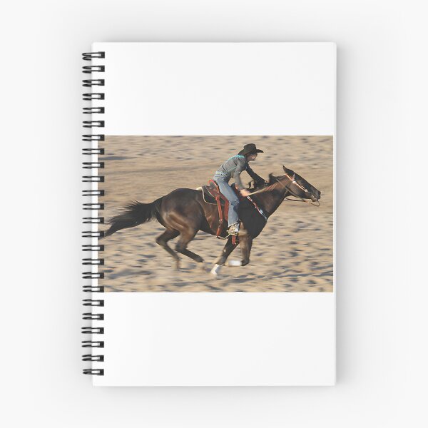 Item preview, Barrel Racing Cowgirl Rodeo Western Equestrian Sport Design designed and sold by hannahnormann.