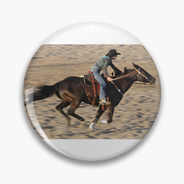 Item preview, Barrel Racing Cowgirl Rodeo Western Equestrian Sport Design designed and sold by hannahnormann.