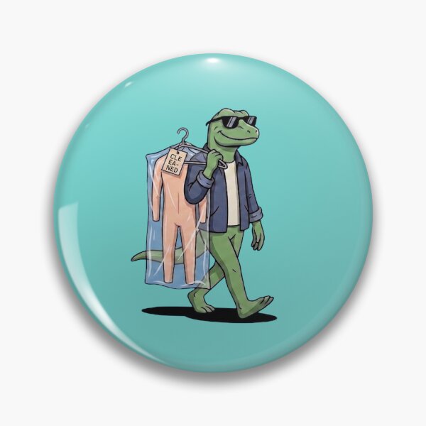 Item preview, Lizard Person Picking Up A Human Suit designed and sold by Rare By Hero.