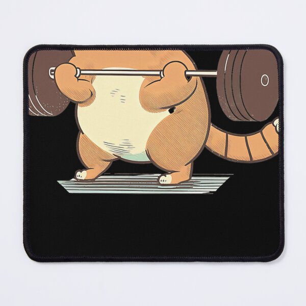 Item preview, Cat Weightlifting Work Out Funny Gym Design designed and sold by priestimpsont.