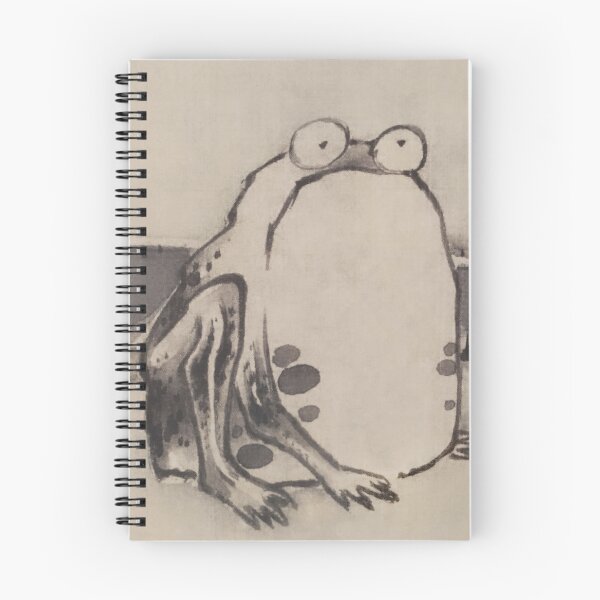 Item preview, Ito Jakuchu Frog 菜蟲譜 Sai Chu-fu (Vegetables and Insects) designed and sold by Onodera.