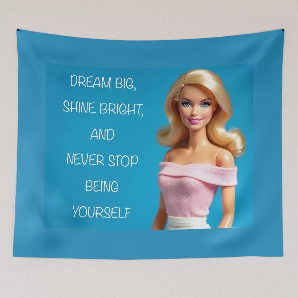 Item preview, Blonde Doll Motivational Quote designed and sold by Skayana.