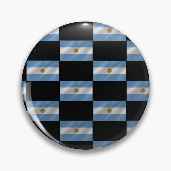 Item preview, Argentine Flag Wave Argentina Pride Design designed and sold by yazdogs.