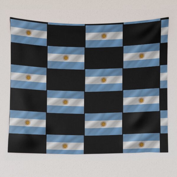 Artikelvorschau, Argentinische Flagge – Winken – Design für argentinischen Stolz entworfen und verkauft von yazdogs.