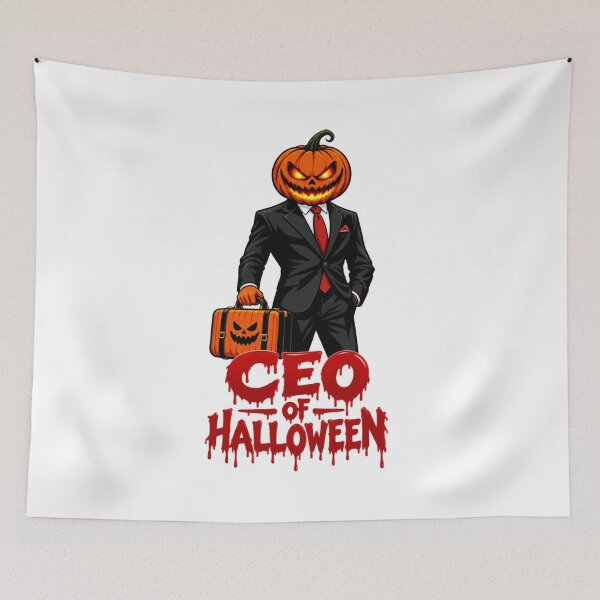 Item preview, CEO of Halloween Pumpkin Boss designed and sold by CoolContent Factory.