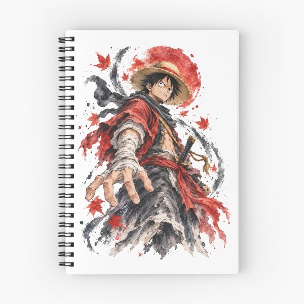 Item preview, Luffy One Piece Samurai Warrior Watercolor Art - Straw Hat Ronin T Shirt designed and sold by Dlvznbm.