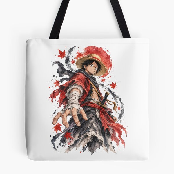 Item preview, Luffy One Piece Samurai Warrior Watercolor Art - Straw Hat Ronin T Shirt designed and sold by Dlvznbm.