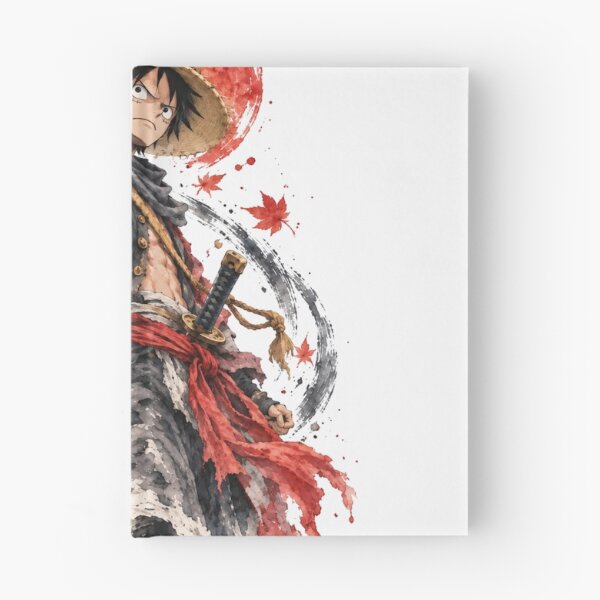 Item preview, Luffy One Piece Samurai Warrior Watercolor Art - Straw Hat Ronin T Shirt designed and sold by Dlvznbm.