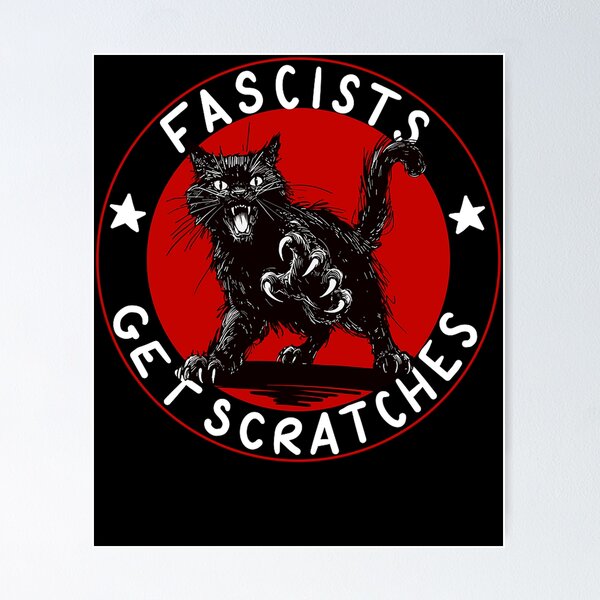 Item preview, Cats Against Fascists designed and sold by priestimpsont.