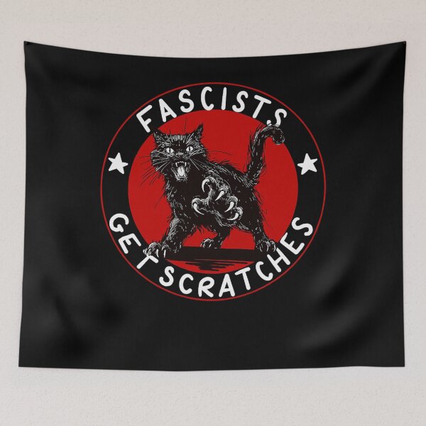 Item preview, Cats Against Fascists designed and sold by priestimpsont.
