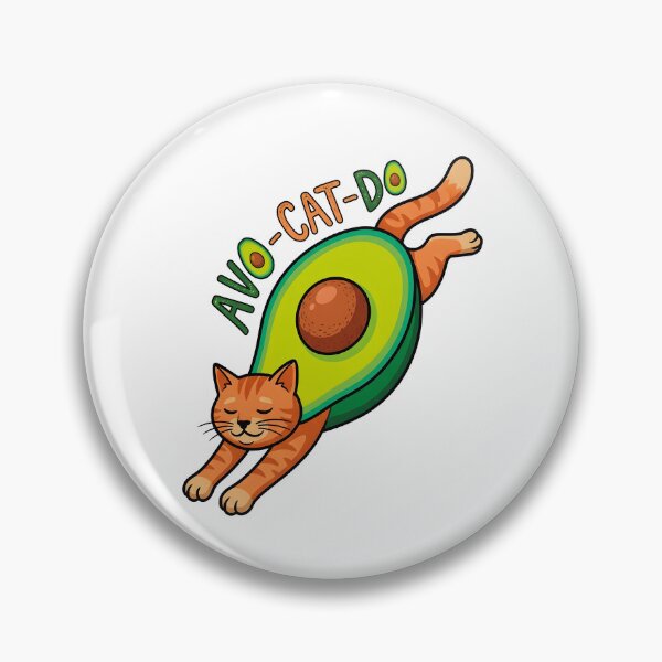 Item preview, Avocato Cat Shirt |  Funny Avocado Cat T-Shirt | Cute Kawaii Foodie Cat Lovers designed and sold by al21ex.