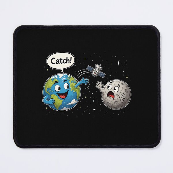 Item preview, Earth Moon Space Exploration Science designed and sold by Animavera.