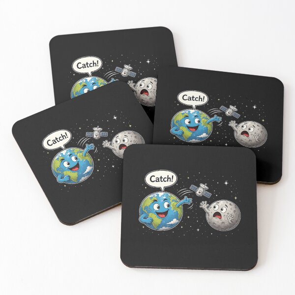 Item preview, Earth Moon Space Exploration Science designed and sold by Animavera.