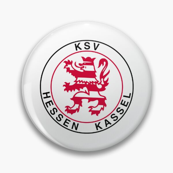Item preview, KSV Hessen Kassel Football Club Logo Badge Germany designed and sold by uturie.