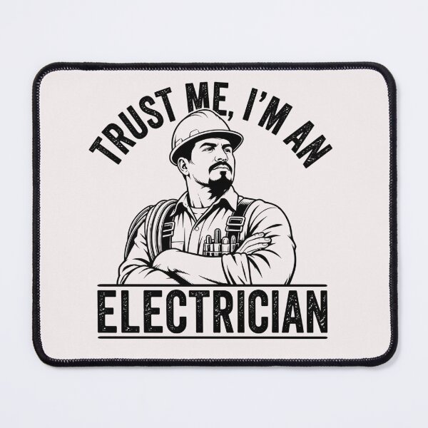 Item preview, Trust Me, I'm an Electrician – Funny Electrician Vintage Work Shirt designed and sold by nivadaofficiel2.