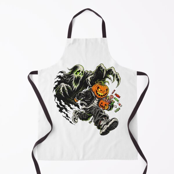 Item preview, Pumpkin Getaway Ghost Chase Halloween Streetwear designed and sold by RAX Mirth Studio.