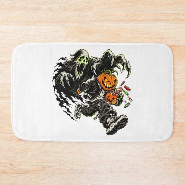 Item preview, Pumpkin Getaway Ghost Chase Halloween Streetwear designed and sold by RAX Mirth Studio.