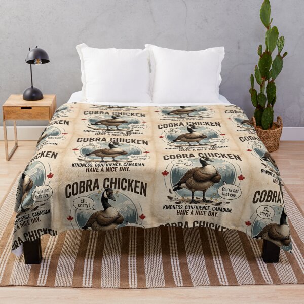 Item preview, Cobra Chicken Eh Sorry Funny Canada Goose Graphic designed and sold by Sybille-Yates.