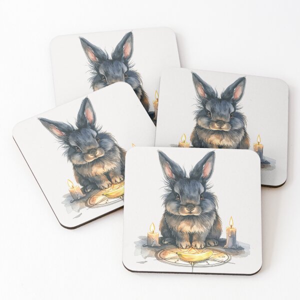 Item preview, Conjuring the banana, rabbit casts a spell designed and sold by LiskoDesign.