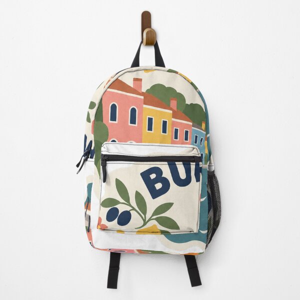 Item preview, Burano Italy Travel Souvenir Modern Folk Art designed and sold by VisualArtsOasis.