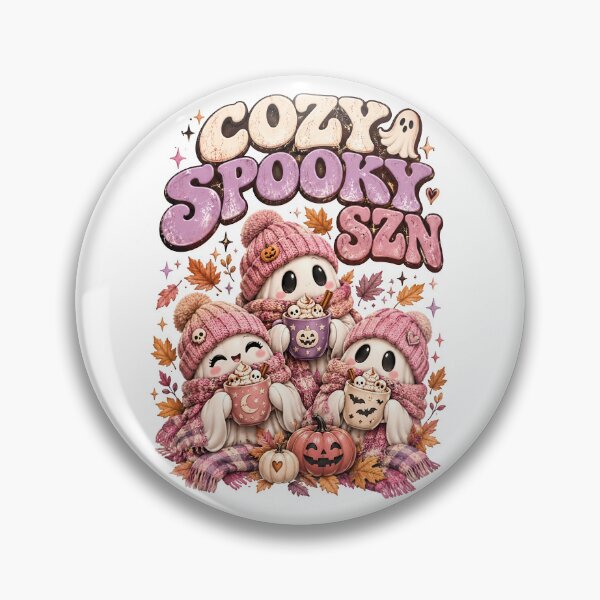 Item preview, Cozy Spooky Szn Cute Ghost Hot Cocoa designed and sold by Sovereign Supply Co..